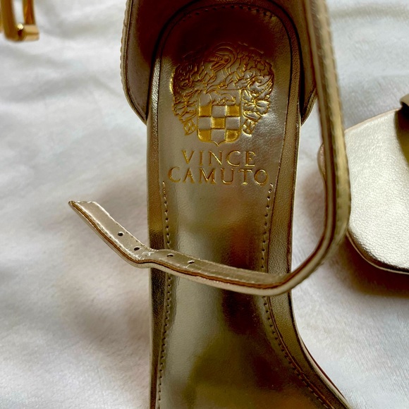 Gold Vince Camuto Heels - Picture 3 of 7